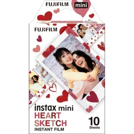 Film photo Instax Mini Heart Sketch x10