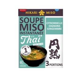 Soupe miso thaï