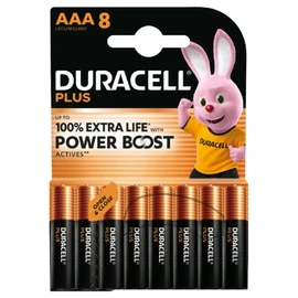Pile Alcaline Plus Powerboost AAA/LR03 - Le lot de 8