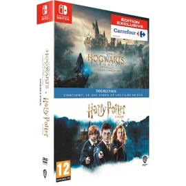 Hogwarts  Legacy Switch + Harry Potter Intégrale 8 films DVD