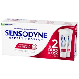 Dentifrice Expert Protect Sensibilité et Gencives Menthe Fraiche (2x75ml)
