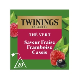 Thé vert fraise framboise cassis (x20)