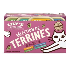 Pâtée pour Chat Terrine Viande (x8)