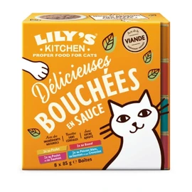 Pâtée pour Chat Bouchées en sauce Viande (x8)