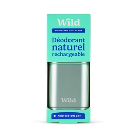 Déodorant Rechargeable au Coton Frais et Sel de Mer (40g)