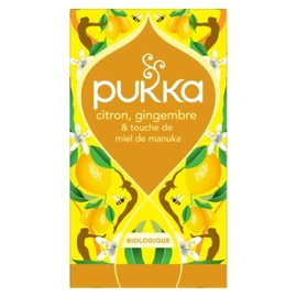 Infusion Citron Gingembre Miel Bio (x20)