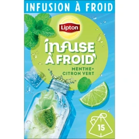 Infusion à Froid Citron Vert Menthe (x15)