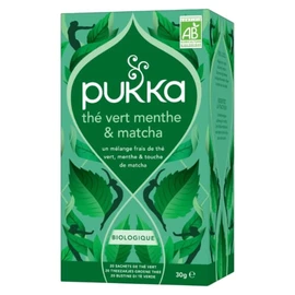 Thé Vert Bio Menthe et Matcha (x20)