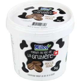 Yaourts au lait de La Gruyère moka (1kg)