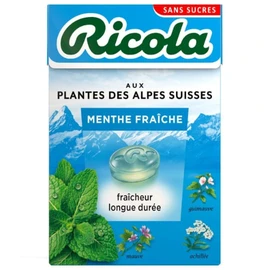 Bonbons Menthe Fraîche sans sucres (50g)