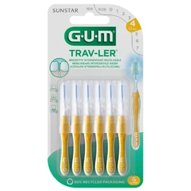 Brossette interdentaire Taille 4 1,3mm Gum (x6)