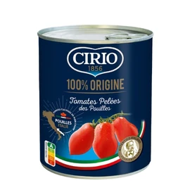 Tomates pelées 100% origine Pouilles (800g)