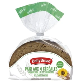 Pain Tranché 4 Céréales (500g)