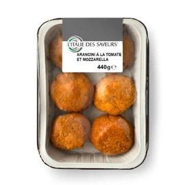 Plat cuisiné arancini à la tomate et mozzarella (440g)