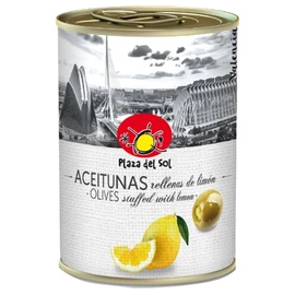 Olives vertes farcies au citron (120g)