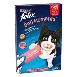 Friandise Pour Chat Adulte Liquide Saumon Déli Moments (40g)