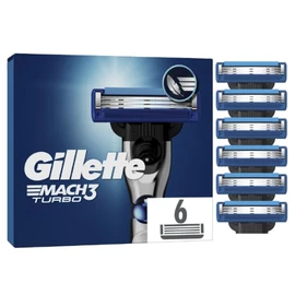 Recharge De Lames De Rasoir Pour Homme Mach3 Turbo (x6)