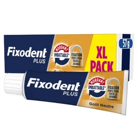 Crème Adhésive pour Prothèses Mordant Imbattable - Fixation Forte Pour tout la Journée (57g)
