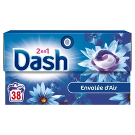 Lessive capsules 2 en 1 Envolée d'Air (x38)