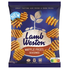 Frites Waffle Assaisonnées (600g)