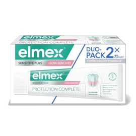 Dentifrice Sensitive Plus Protection Complète (2x75ml)