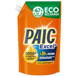 Liquide Vaisselle Recharge Excel Ultra Dégraissant (900ml)