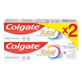 Dentifrice Active Prévention Soin Complet (2x75ml)