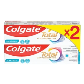 Dentifrice Active Prévention Soin Email (2x75ml)