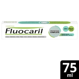 Dentifrice Protection Complète Zinc et Fluor Anti-bactérien (75ml)
