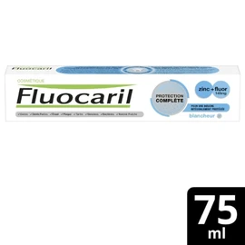 Dentifrice Protection Complète Blancheur Zinc et Fluor (75ml)