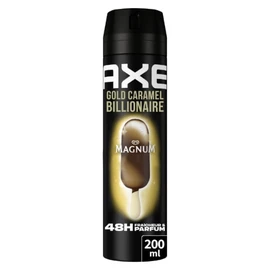 Déodorant spray Homme Anti-odeur Gold Caramel Billionaire 48h (200ml)