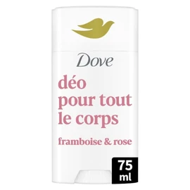 Déodorant stick Pour tout le Corps 0% Alcool Framboise et Rose (75ml)