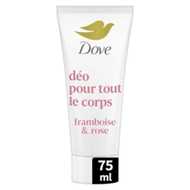 Déodorant Crème Pour tout le Corps Framboise & Rose (75ml)