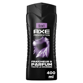 Gel douche Homme Corps Visage Cheveux Fraîcheur Parfum Noix de coco et Poivre Noir Provocation 5 en 1 (400ml)