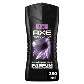 Gel douche Homme Corps Cheveux Visage Fraîcheur Parfum Noix de Coco et Poivre Noir Provocation (250ml)