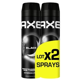 Déodorant spray Homme Anti-transpirant Black 48h (2x200ml)