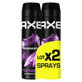 Déodorant spray Homme 48h Fraîcheur Parfum Provocation (2x200ml)