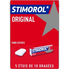 Chewing-gum Menthe-Réglisse sans sucres (x5)