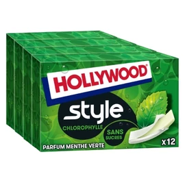 Chewing gum style spearmint (4x12)