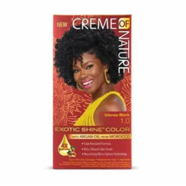 Coloration Permanente 1.0 Noir Intense Huile D'Argan Brillance Exotic Shine Color (x1)