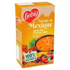 Soupe Voyage au Mexique Tomate Maïs et Haricots Rouges (1l)