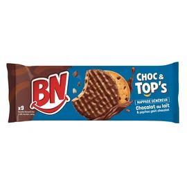 Biscuits Pépites et Nappage Goût Chocolat au Lait (150g)