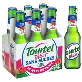 Bière Aromatisée Framboise Sans Sucres Sans Alcool 0,0% (6x27,5cl)