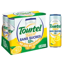 Bière Aromatisée au Jus de Citron Sans Sucres Sans Alcool 0,0% (6x33cl)
