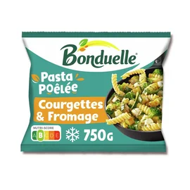 Pasta Poêlée Fusilli Courgettes et Fromage (750g)