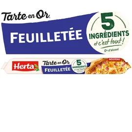 Pâte Feuilletée Tarte en Or (230g)