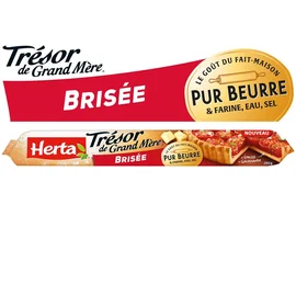 Pâte Brisée Pur Beurre Trésor de Grand Mère (280g)