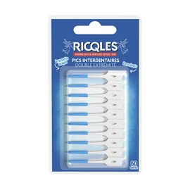 Pics Interdentaires Brossette souple Cure-dents Double Extrémité (x1)