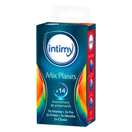 Assortiment de Préservatifs Mix Plaisirs (x14)