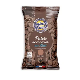 Palets de chocolat au lait à fondre (125g)